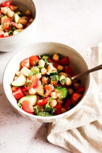 Bowl mediterráneo de verduras